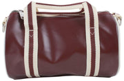 Borsa mini barile classica Fred Perry - Sangue di bue/crema ecrù