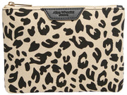 Custodia con stampa animalier Alice Wheeler London - Leopardo chiaro/Nero