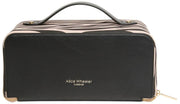 Custodia per treno con stampa animalier Alice Wheeler London - Nera/Zebra