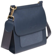 Borsa a tracolla Alice Wheeler London Seville - Blu scuro