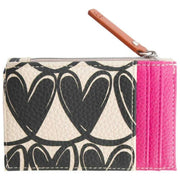 caroline-gardner-mono-linked-hearts-card-holder-coin-purse---blackcream-35904002