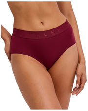 Slip a vita bassa Falke Daily Comfort Print, confezione da 2 - rosso