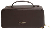 Custodia per treno di lusso Alice Wheeler London - Marrone cioccolato