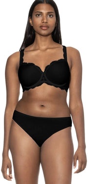 Reggiseno mezza distanziatore di mey incredibile - nero