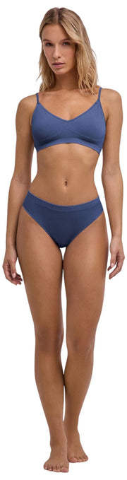 Bralette bustier senza cuciture Falke Daily - Captain Blue