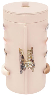 Organizer per accessori per capelli Stackers - rosa cipria
