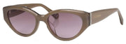 Occhiali da sole a occhio gatto bio-acetato superdry-rosa