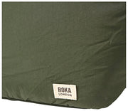 Borsa a tracolla Taslon media Roka Oxford - Verde oliva
