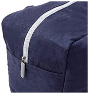 Borsa tote media Roka Sloane in tela di cotone - Blu navy