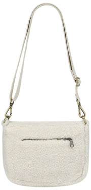 Borsa a tracolla Hindbag Margault Teddy - Bianco artico