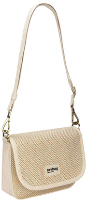 Borsa a tracolla in tessuto Margault Hindbag - Beige nudo