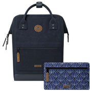 Cabaia Adventurer Vegan Nubuck Medium Backpack - Zurich Blue