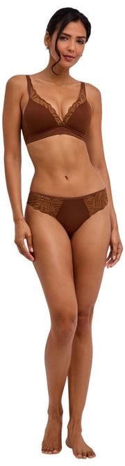 Perizoma Falke Delicate Touch - Marrone cervo