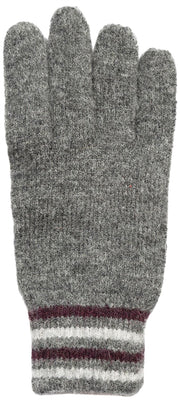 Guanti Dents Salcombe a coste in maglia - Grigio antracite