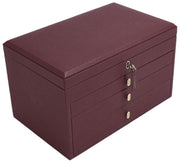 Portagioie grande di lusso Stackers - Borgogna
