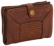Borsa in tessuto Campomaggi Pisa Ornella - Cognac Tan