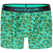 Comfyballs Cotton Long Boxer - Banana Green