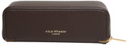 Custodia per trenino di lusso Alice Wheeler London - Marrone cioccolato