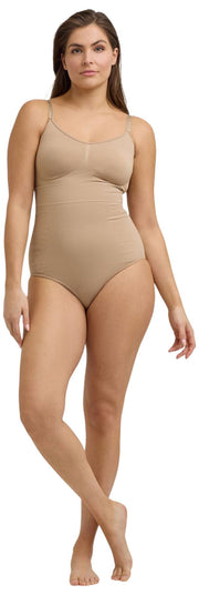 Slip modellante a vita alta Falke Smart Support - Camel Beige