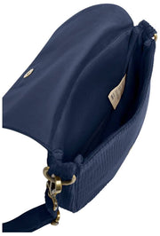 Borsa a tracolla Hindbag Margault - Velluto blu navy