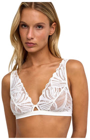 Bralette a triangolo Falke Delicate Touch - Avorio