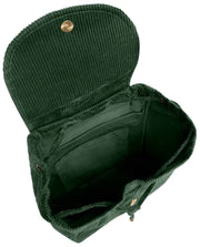 Zaino Hindbag Eliot - Velluto verde pino