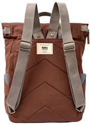 Zaino Roka Canfield B medio in nylon riciclato - Rocky Road Marrone