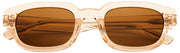Occhiali da lettura MessyWeekend Bruce Blue Light Sun - Marrone/Beige pesca