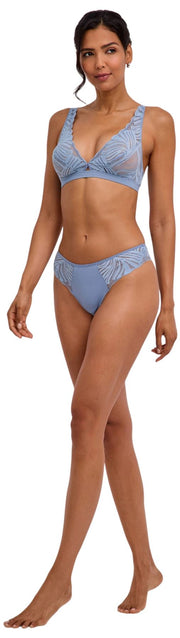 Perizoma Falke Delicate Touch - Acciaio blu