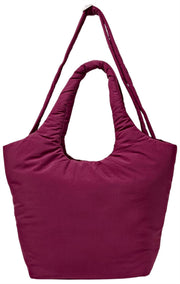 Borsa a tracolla Roka Oxford Taslon media - Rosso Merlot