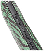 Borsa a tracolla in tela riciclata Roka Carnaby XL - Verde carciofo misto