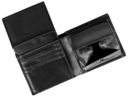 Portafoglio bifold Dents Itchen Coin - nero