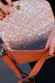 Borsa a tracolla trapuntata Hindbag Margault - Siena