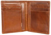 Portafoglio porta carte Dents Itchen Passcase - marrone cognac