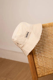 Cappello da pescatore Hindbag Bob - Velluto Beige