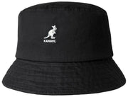 Cappello da pescatore lavato Kangol - Nero