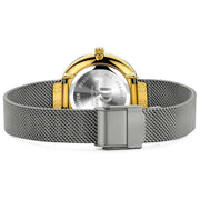 Orologio da polso Amelia dal design danese - Grigio ondulato