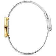 Orologio da polso Amelia dal design danese - argento ondulato