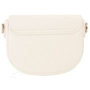 David Jones Small Full Flap Turnlock Across Body Bag - White