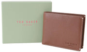 Portafoglio in pelle martellata Ted Baker Sidnny - marrone chiaro