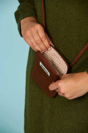 Borsa per telefono Hindbag Bill - Marrone cioccolato