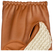 Guanti da guida in pelle Dents The Suited Racer Hatcher - Cognac Tan
