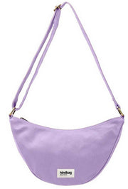 Borsa mezza luna Andrea Andrea - Lilla