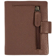 Portafoglio porta carte bifold Dents Aire - marrone cioccolato