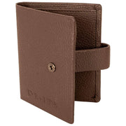 Portafoglio porta carte bifold Dents Aire - marrone cioccolato
