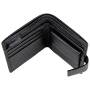 Portafoglio bifold Dents Aire Coin - nero