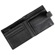 Portafoglio bifold Dents Aire Coin - nero