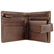 Portafoglio bifold Dents Aire Coin - marrone cioccolato