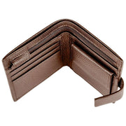 Portafoglio bifold Dents Aire Coin - marrone cioccolato