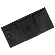 Portafoglio porta carte a tre ante Dents Aire - nero